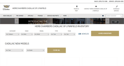 Desktop Screenshot of herbchamberscadillacoflynnfield.com