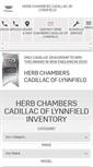Mobile Screenshot of herbchamberscadillacoflynnfield.com